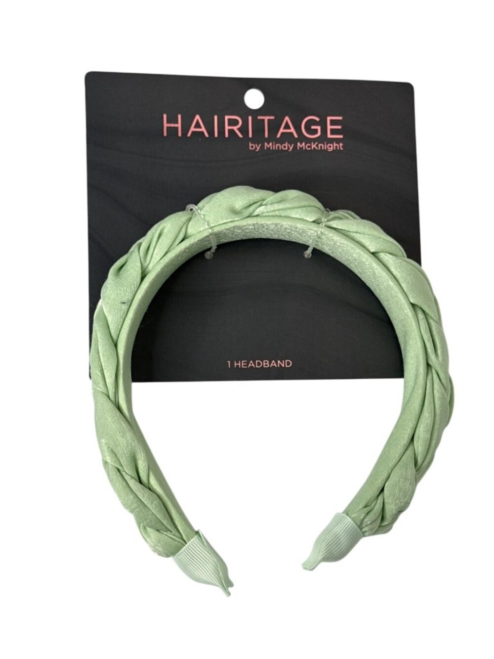 Hairitage Headband Green Braided Pastel Hair Band Women Accessory